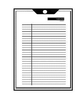 Drawing of a clipboard with checklist